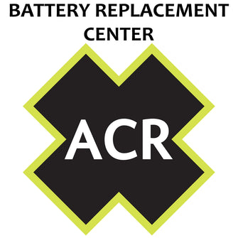 ACR FBRS 1098.1NH Battery Replacement Service f/GlobalFix Class 2 Non-Hazmat | 1098.1NH