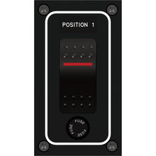 Paneltronics Waterproof Panel - DC 1-Position Illuminated Rocker Switch & Fuse | 9960010B