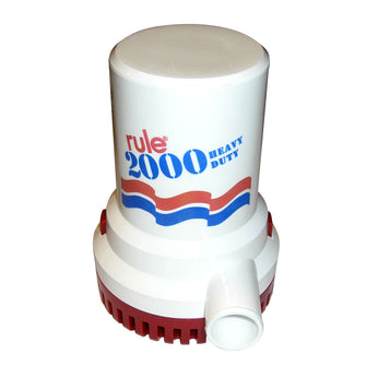 Rule 2000 G.P.H. Non-Automatic Bilge Pump - 24V | 12