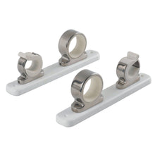 TACO 2-Rod Hanger w/Poly Rack - Polished Stainless Steel | F16-2751-1