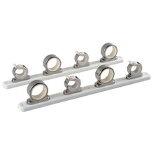 TACO 4-Rod Hanger w/Poly Rack - Polished Stainless Steel | F16-2752-1