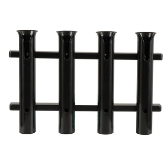 TACO 4-Rod Poly Rod Rack - Black | P03-064B