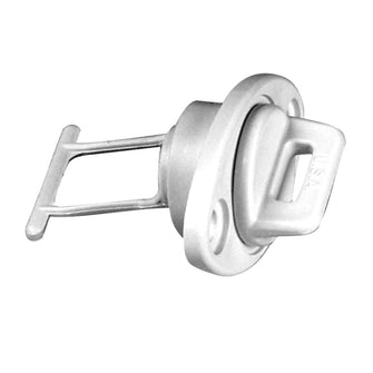 Beckson 1" Drain Plug Screw Type w/Gasket - White | DP10-W