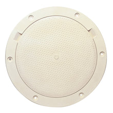 Beckson 8" Non-Skid Pry-Out Deck Plate - Beige | DP83-N