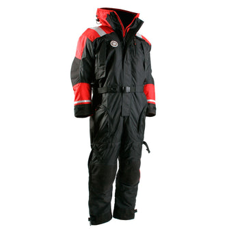 First Watch AS-1100 Flotation Suit - Red/Black - XXL | AS-1100-RB-XXL