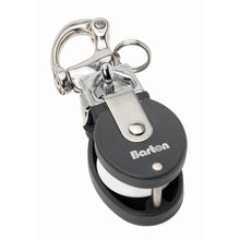 Barton Marine Small Snatch Block w/Stainless Snap Shackle | 90 301