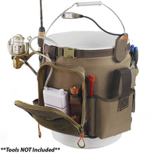 Wild River RIGGER 5 Gallon Bucket Organizer w/Light, Plier Holder & Retractable Lanyard | WL3506