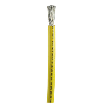 Ancor Yellow 1/0 AWG Battery Cable - Sold By The Foot | 1169-FT