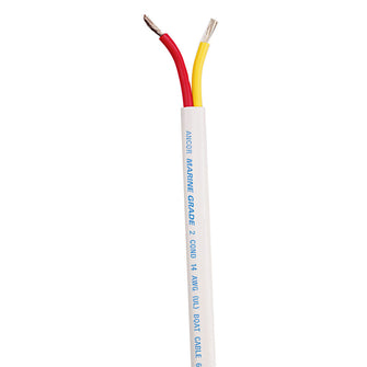 Ancor Safety Duplex Cable - 16/2 - 2x1mm&#178; - Red/Yellow - Sold By The Foot | 1247-FT