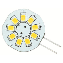 Lunasea G4 8 LED Side Pin Light Bulb - 12VAC or 10-30VDC/1.2W/123 Lumens - Warm White | LLB-216W-21-00