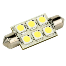 Lunasea Single-Sided 6 LED Festoon - 10-30VDC/1.5W/97 Lumens - Warm White | LLB-186W-21-00