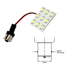 Lunasea Bayonet 9 LED Bulb BA15S - 12VAC or 10-30VDC/2W/149 Lumens - Warm White | LLB-229W-21-00