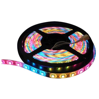 Lunasea Waterproof IP68 LED Strip Lights - Red/Green/Blue - 5M | LLB-453M-01-05