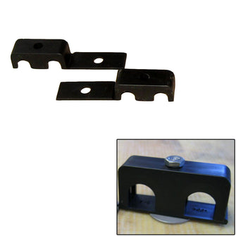 Weld Mount Double Poly Clamp f/1/4" x 20 Studs - 3/8" OD - Requires 1" Stud - Qty. 25 | 80375