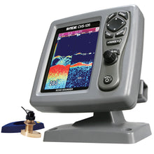 SI-TEX CVS-126 Dual Frequency Color Echo Sounder w/B744V Thru-Hull Transducer | CVS-126744