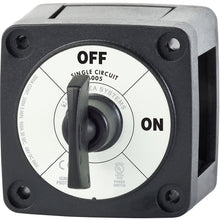 Blue Sea 6005200 Battery Switch Single Circuit ON-OFF - Black | 6005200