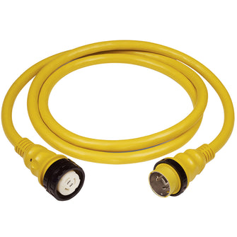 Marinco 50Amp 125/250V Shore Power Cable - 25' - Yellow | 6152SPP-25