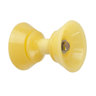 C.E. Smith 3" Bow Bell Roller Assembly - Yellow TPR | 29300