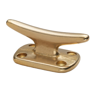 Whitecap Fender Cleat - Polished Brass - 2" | S-976BC