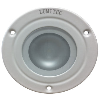 Lumitec Shadow - Flush Mount Down Light - White Finish - 4-Color White/Red/Blue/Purple Non-Dimming | 114120