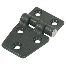 Whitecap Shortside Door Hinge - Black Nylon - 1-3/8" x 2-1/4" | S-3032