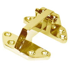 Whitecap Standard Hatch Hinge - Polished Brass - 2-5/8" x 3-1/8" | S-990BC