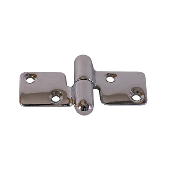 Whitecap Take-Apart Hinge (Non-Locking) - CP/Brass - 3-7/8" x 2-1/16" | S-991