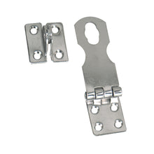 Whitecap Swivel Safety Hasp - CP/Brass - 1" x 3" | S-579C