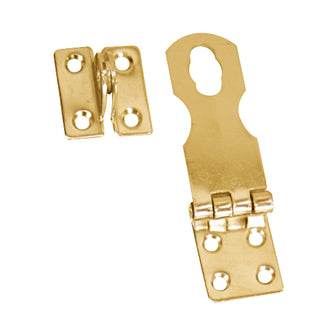 Whitecap Swivel Safety Hasp - Polished Brass - 1" x 3" | S-579BC