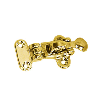 Whitecap Anti-Rattle Hold Down - Polished Brass | S-054BC