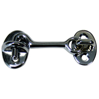 Whitecap Cabin Door Hook - CP/Brass - 2" | S-1401C