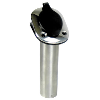 Whitecap 30degFlush Mount Rod Holder - 304 Stainless Steel - 9-1/4" | S-096B