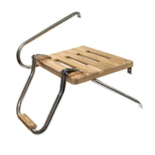 Whitecap Teak Swim Platform w/Ladder f/Outboard Motors | 60902