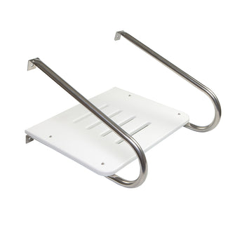 Whitecap White Poly Swim Platform f/Inboard/Outboard Motors | 67901