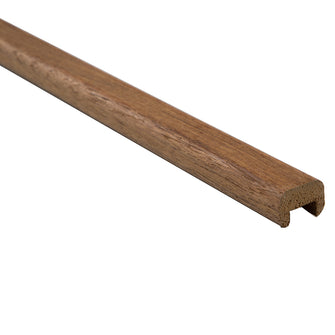 Whitecap Teak 1/2" Track Bulkhead Molding | 60821