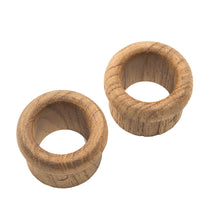 Whitecap Teak Finger Pull - 5/8" Barrel Length - 2 Pack | 60145-A