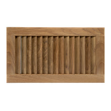 Whitecap Teak Louvered Insert - 16" x 9-1/8" x 3/4" | 60710