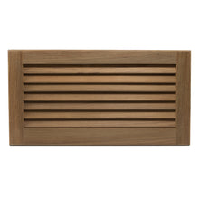 Whitecap Teak Louvered Insert - 9-3/8" x 18" x 3/4" | 60716