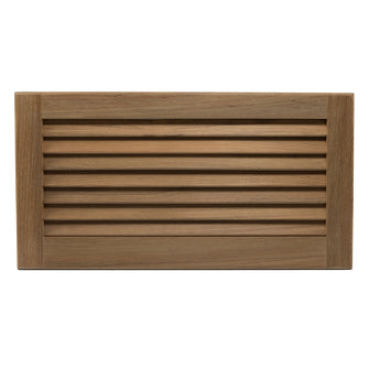 Whitecap Teak Louvered Insert - 9-3/8" x 18" x 3/4" | 60716