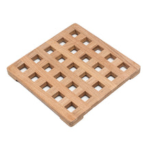 Whitecap Teak Large Square Trivet - 8" | 62421