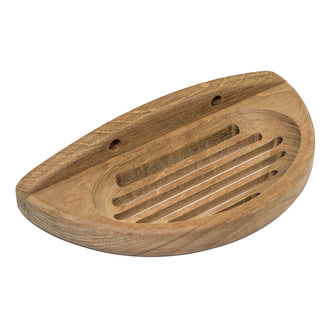 Whitecap Teak Oval Soap Dish | 62315