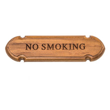 Whitecap Teak "No Smoking" Name Plate | 62672