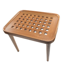 Whitecap Teak Cockpit Grate End Table | 60020