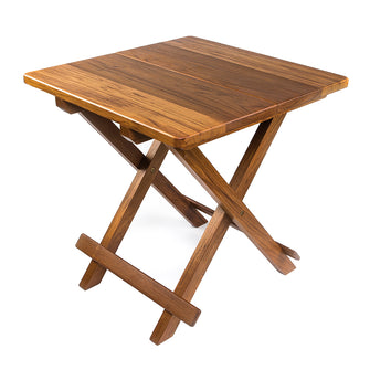 Whitecap Teak Solid Top Fold Away Table | 60031