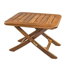 Whitecap Teak Small Adjustable Slat Top Table | 60028