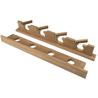 Whitecap Teak Lock-In Four-Rod Storage Rack | 60620