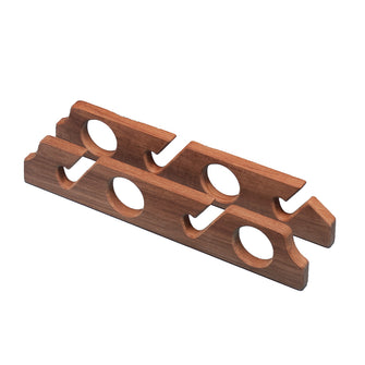 Whitecap Teak Four-Rod Storage Rack - Pair | 60612