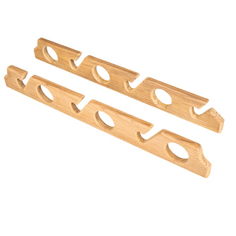 Whitecap Teak Six-Rod Storage Rack - Pair | 60614