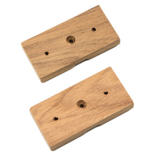 Whitecap Teak Rod Storage Rack Mounting Brackets - Pair | 60609