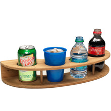 Whitecap Teak Curved Four-Drink Rack | 63219